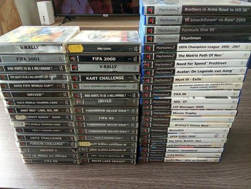 Sony - Playstation 1 (PS1) - Lot of 32 PS1 games - 23 PS2, Spelcomputers en Games, Spelcomputers | Overige Accessoires
