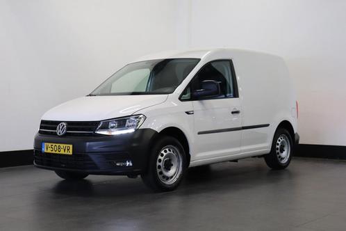 Volkswagen Caddy 2.0 TDI 150PK EURO 6, Auto's, Bestelauto's, Onderhoudsboekje, Lease, Zwart, Handgeschakeld, Wit, Financial lease
