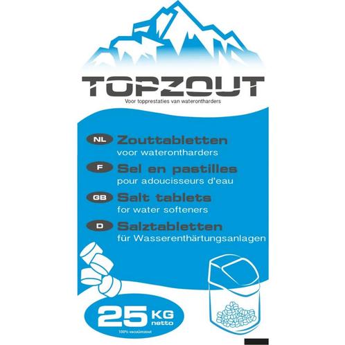 Blue Label Kalkfri regeneratiezout in tabletvorm voor watero, Witgoed en Apparatuur, Waterontharders, Nieuw