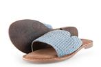 Lazamani Slippers in maat 39 Blauw, Slippers, Lazamani, Zo goed als nieuw, Verzenden