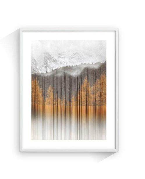 Jorge Omeñaca - Laponia Gold, Antiek en Kunst, Kunst | Schilderijen | Modern