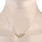 Ketting met hanger - 14 karaat Witgoud, 14K Geel Gouden