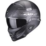 Scorpion Exo-Combat II Xenon Matt Black-White, Jethelm, XXL, Nieuw met kaartje, Overige merken