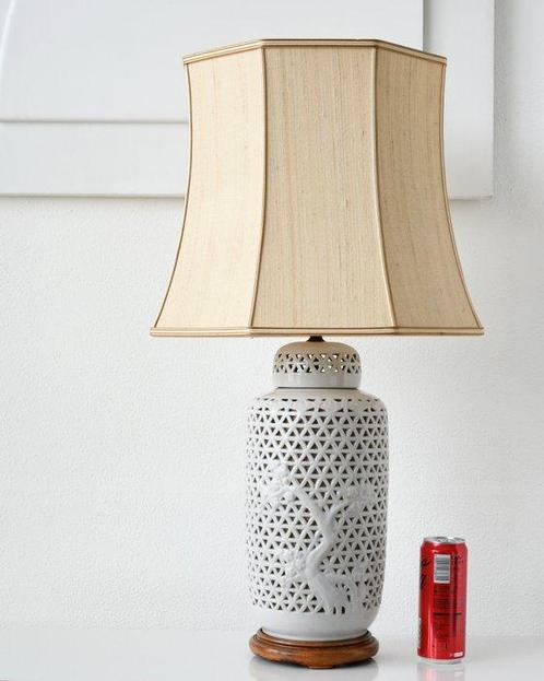 Tafellamp - Prachtige High End Boho chic Aziatische Flora, Antiek en Kunst, Kunst | Designobjecten