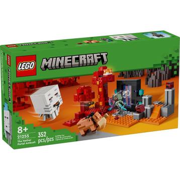 LEGO® Minecraft® The Nether Portal Ambush 21255 beschikbaar voor biedingen