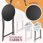 Statafel - Bartafel - Statafelrok - Partytafel - 110cm - Zwa, Verzenden, Nieuw