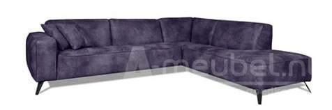 Hoekbank Lent - hoekbanken - Paars, Huis en Inrichting, Banken | Sofa's en Chaises Longues, Nieuw, Leer