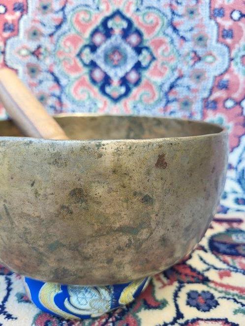Singing bowl Thadobati - Brons - Nepal - first half 20th, Antiek en Kunst, Antiek | Overige Antiek