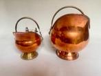 Mand (2) - Koper, Messing, Porselein