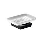 Zeephouder Sapho Zen Black Hangend 4.2x13.5 cm Zwart /, Ophalen of Verzenden, Nieuw, Bad