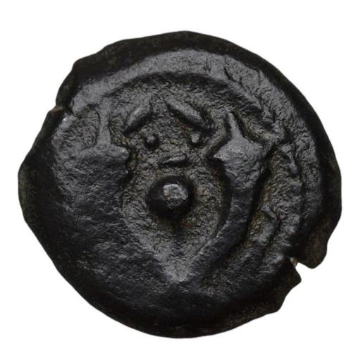 Judea. John Hyrcanus I (135-104 v.Chr.). Prutah (Zonder, Postzegels en Munten, Munten | Europa | Niet-Euromunten