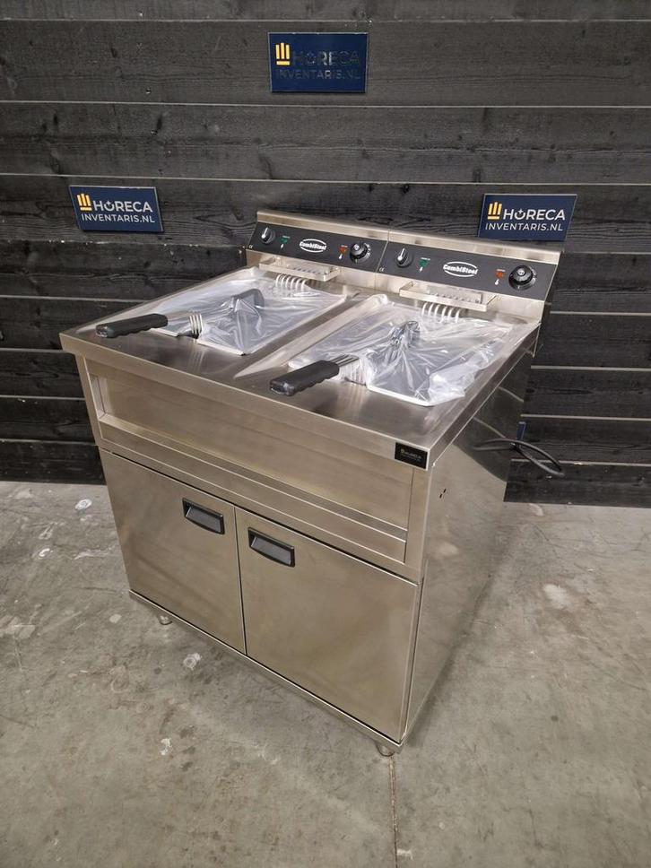 Friteuse | Combisteel | 2x12 liter | staand model |, Zakelijke goederen, Horeca | Keukenapparatuur, Nieuw in verpakking, Fornuis, Frituur en Grillen