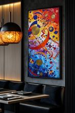 Ksavera - Cubism A1332 - abstract painting on XXL canvas