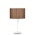 Umage Komorebi Santø© Tafellamp, kap donker eiken/voet wit, Huis en Inrichting, Lampen | Tafellampen, Verzenden, Nieuw