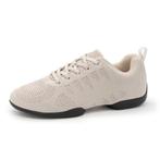 Anna Kern 180 Beige Dames Danssneakers met Splitzool, Verzenden, Nieuw