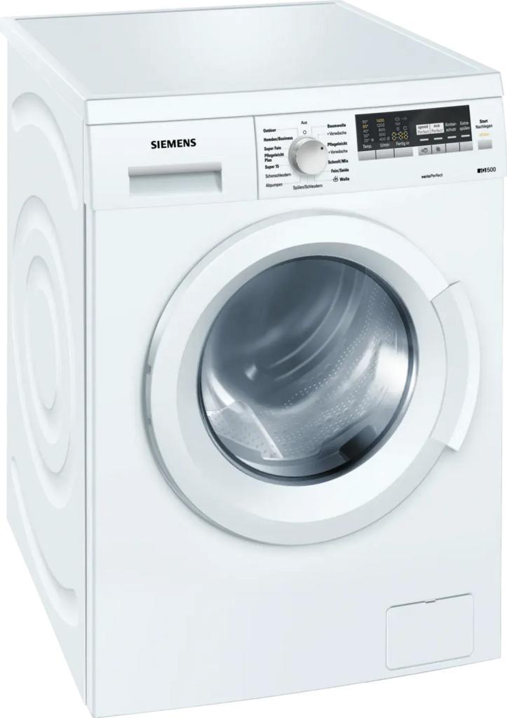 Siemens WM14Q441 - Wasmachine - 7 kg - 1400 tpm -, Witgoed en Apparatuur, Wasmachines, Zo goed als nieuw, Voorlader, 85 tot 90 cm