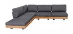 Hoek Loungeset Los Angeles Donkergrijs Acacia The Outsider, Verzenden, Nieuw