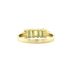 Jackie ring 14 krt - lime, Sieraden, Tassen en Uiterlijk, Ophalen of Verzenden, Nieuw