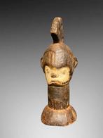 statuette TEKE (16 CM) - Kleine aap, beeldhouwwerk Teké -