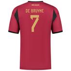 Belgie Voetbalshirt De Bruyne Thuis - 2024-2026 - Kind en, Sport en Fitness, Voetbal, Verzenden, Nieuw