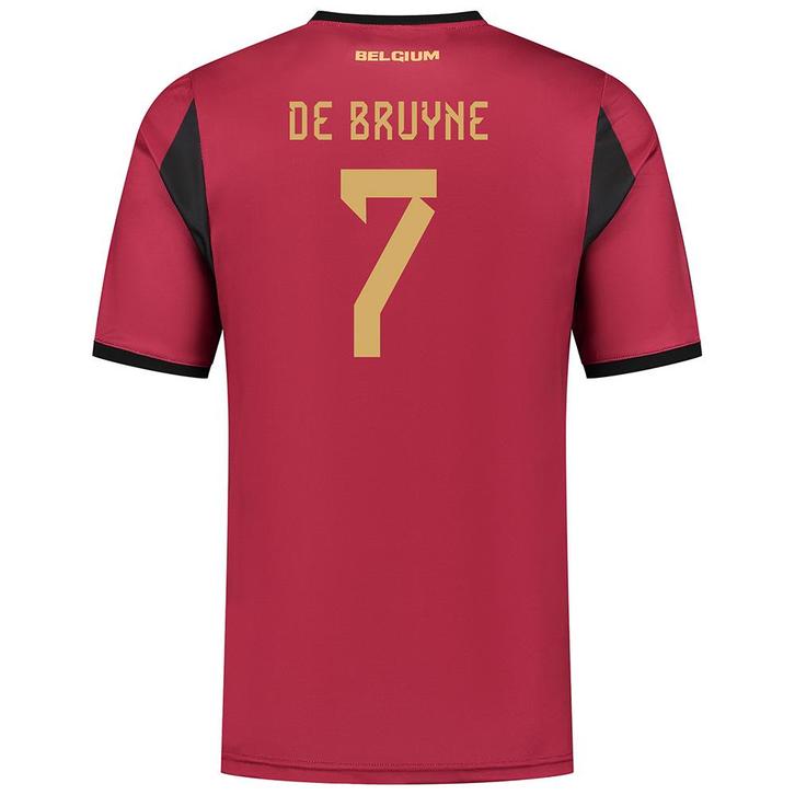 Belgie Voetbalshirt De Bruyne Thuis - 2024-2026 - Kind en, Sport en Fitness, Voetbal, Nieuw, Verzenden