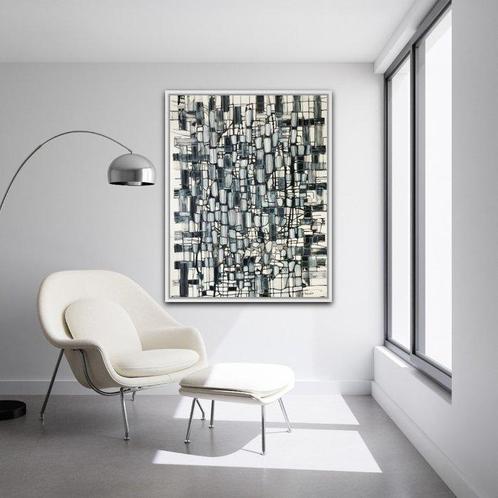 Natia Antadze - Abstrakte Komposition - XXL, Antiek en Kunst, Kunst | Schilderijen | Modern