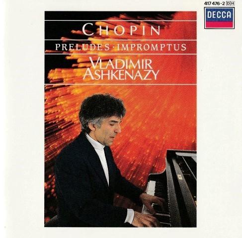 Cd - Chopin - Vladimir Ashkenazy - Preludes &amp; Impromptus, Cd's en Dvd's, Cd's | Klassiek, Verzenden
