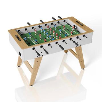 Tafelvoetbaltafel / Voetbaltafel - Incl. Accessoires - Wit beschikbaar voor biedingen