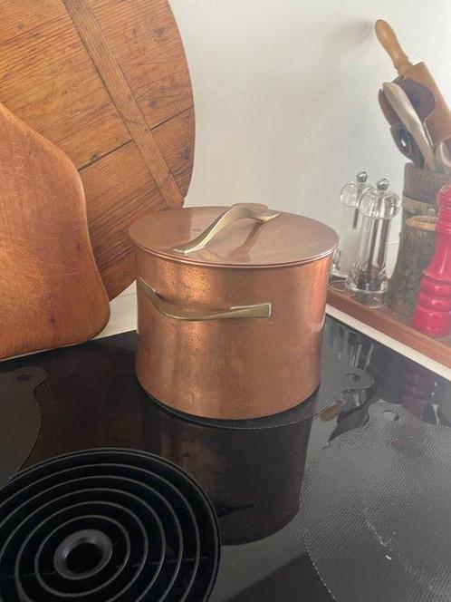 Dansk Design - Jens H. Quistgaard - Pan - Koper, Messing,, Antiek en Kunst, Antiek | Keukenbenodigdheden
