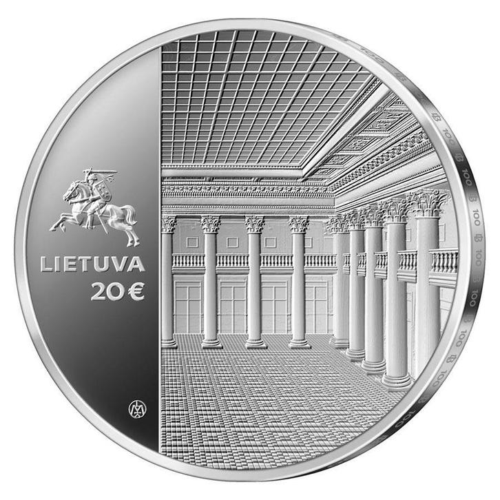 Litouwen 20 Euro Nationale Bank 2022, Postzegels en Munten, Munten | Europa | Euromunten, Verzenden