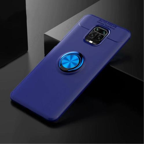 Xiaomi Redmi Note 9 Pro Max Hoesje met Metalen Ring  - Auto, Telecommunicatie, Mobiele telefoons | Hoesjes en Frontjes | Overige merken