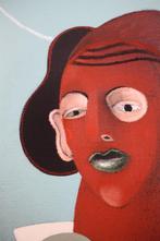 Jone Hopper - Petit portrait rouge