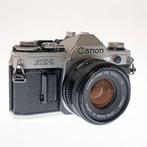 Canon AE-1 + Canon FD 50mm f/1.8 - Tweedehands, Verzenden, Gebruikt, Spiegelreflex, Canon