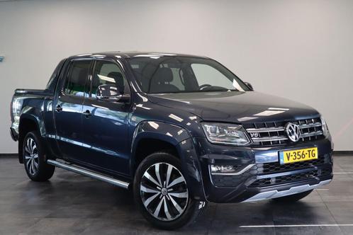 Volkswagen Amarok 3.0 TDI 4Motion DC Aventura, Auto's, Bestelauto's, Onderhoudsboekje, Lease, Zwart, Automaat, Overige kleuren