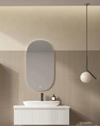 badmeubel Lentia 100cm greeploos met ledspiegel, Doe-het-zelf en Verbouw, Sanitair, Ophalen, Nieuw