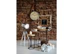 Staande vloerlamp statief Boomi industrieel retro design wit, Huis en Inrichting, Woonaccessoires | Overige, Verzenden, Nieuw