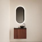 Fonteinmeubel BWS Meadow 60x50 cm Choco Eiken Incl. Topplaat, Doe-het-zelf en Verbouw, Sanitair, Ophalen of Verzenden, Nieuw, Bad