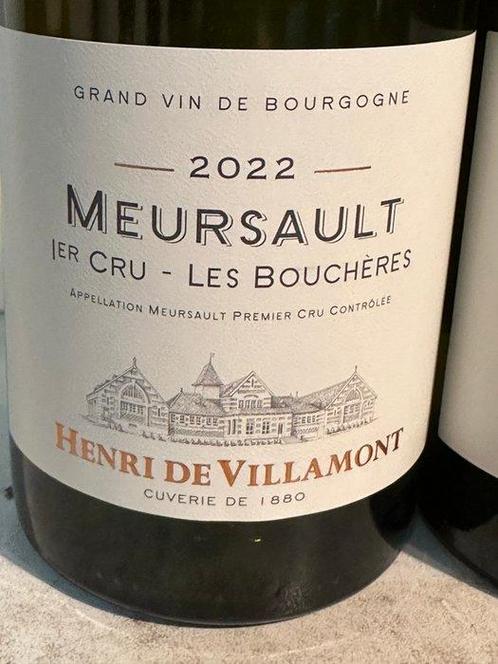 2022 Henri de Villamont Les Bouchères - Meursault 1er Cru, Verzamelen, Wijnen