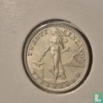 Filipijnen 20 centavo 1918, Verzenden, Losse munt, Goud