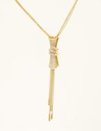 Halsketting - 14 karaat Geel goud - 1.54ct. tw. Diamant, Nieuw