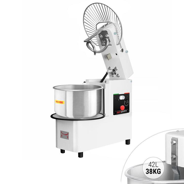 GGM Gastro | Deegmixer - 42 liter / 38 kg - 1 snelheid - |, Witgoed en Apparatuur, Keukenmixers, Verzenden