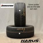 225/40/19 93W Bridgestone winterbanden 7,6mm profiel 2X, Auto-onderdelen, Banden en Velgen, 19 inch, Gebruikt, Band(en), Personenwagen