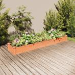 vidaXL Plantenbak verhoogd met voering 240x45x25 cm, Minder dan 30 cm, 100 cm of meer, Verzenden, Nieuw