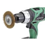 Staalborstel 75 mm op 6 mm stift met gegolfde staaldraad /, Ophalen of Verzenden, Nieuw