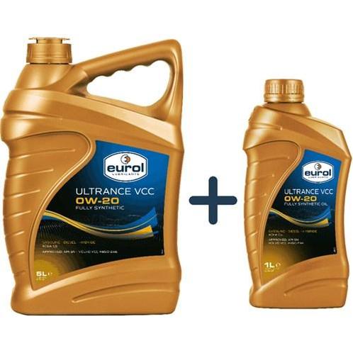 Eurol Aanbieding: Ultrance Vcc 0W20 6L = 5L + 1L, Auto diversen, Onderhoudsmiddelen, Verzenden