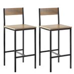 Tweedekans | SoBuy Barstoelen set van 2 - Max 120 kg - 39 x, Huis en Inrichting, Stoelen, Ophalen of Verzenden, Zo goed als nieuw