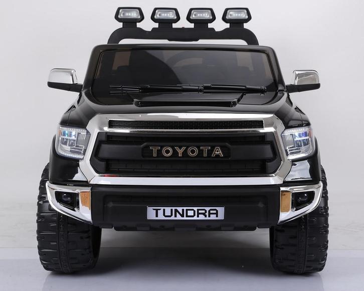 Kinderauto, TOYOTA TUNDRA, zwart, 2 zitter, RC, leder, NIEUW, Kinderen en Baby's, Speelgoed | Speelgoedvoertuigen, Afstandsbediening