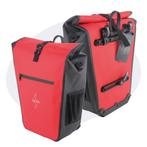 Voltano Luxe E-bike Fietstas 28L - Rood / Zwart - Pakaftas, Fietsen en Brommers, Fietsaccessoires | Fietstassen, Verzenden, Nieuw