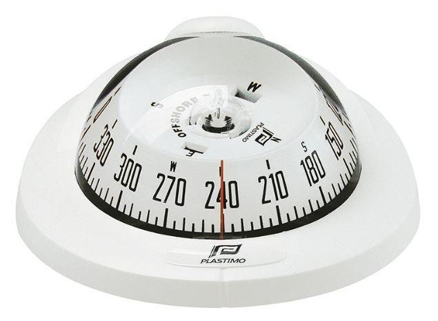 Inbouwkompas Plastimo Offshore 75 Wit, Watersport en Boten, Navigatiemiddelen en Scheepselektronica, Nieuw, Ophalen of Verzenden