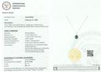 Halsketting - 14 karaat Geel goud - 4.84ct. tw. Smaragd -, Sieraden, Tassen en Uiterlijk, Kettingen, Nieuw
